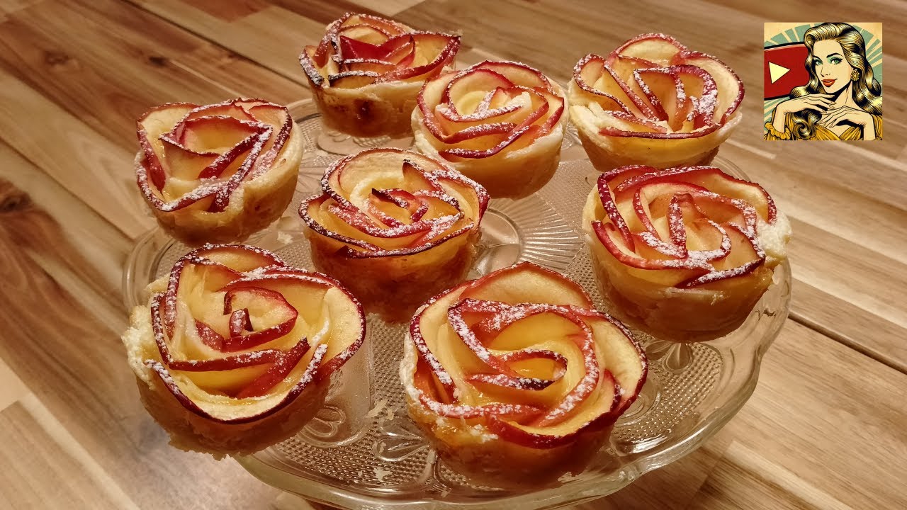 APPLE ROSES | Puff Pastry 🥰