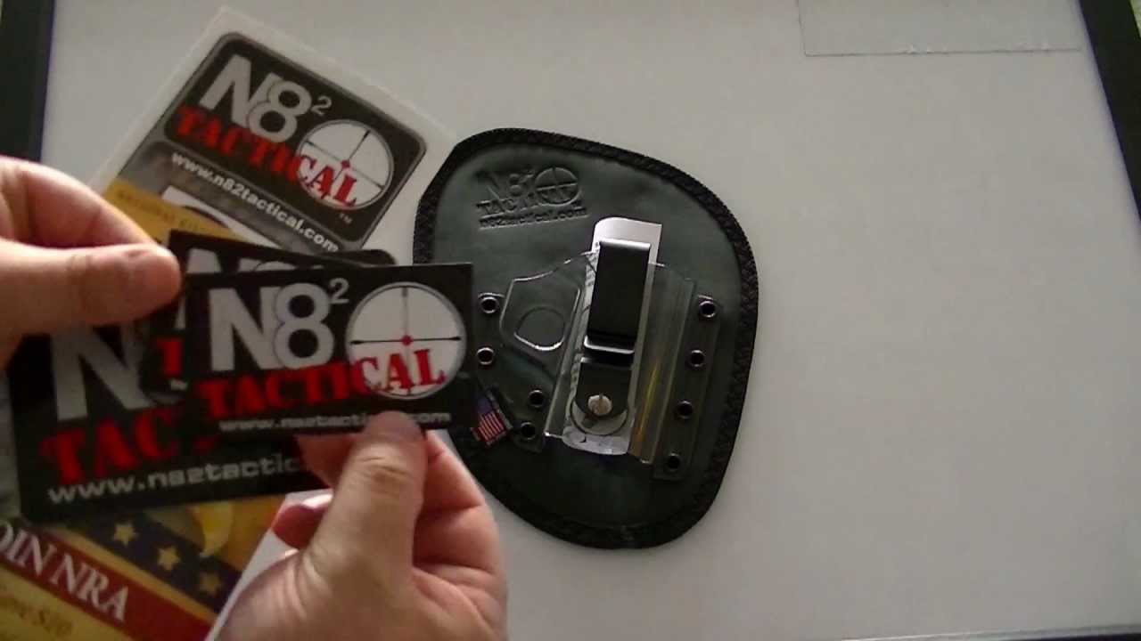 N82 Tactical Holster Review- M&P Shield 9mm (Close-Up)