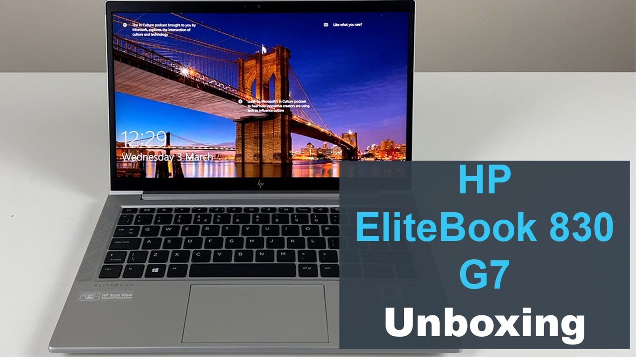 HP EliteBook 830 G7 и 830 G5: распаковка и впечатления
