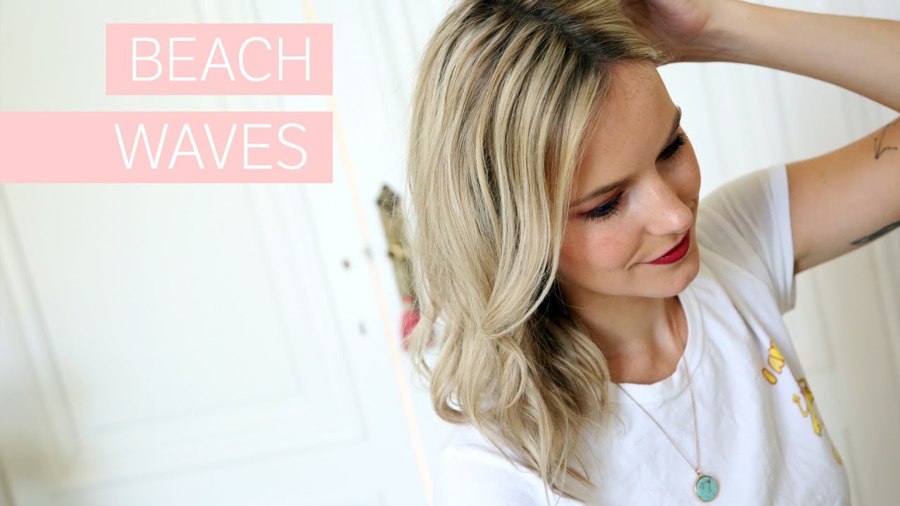 HOW TO: messy beach waves met de krultang
