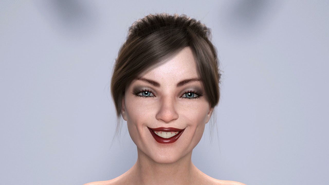 Daz Studio 4.15 Iray Render Test - Making Faces