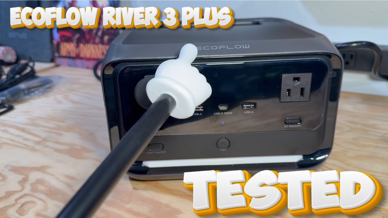 EcoFlow River 3 Plus Unboxing and Testing