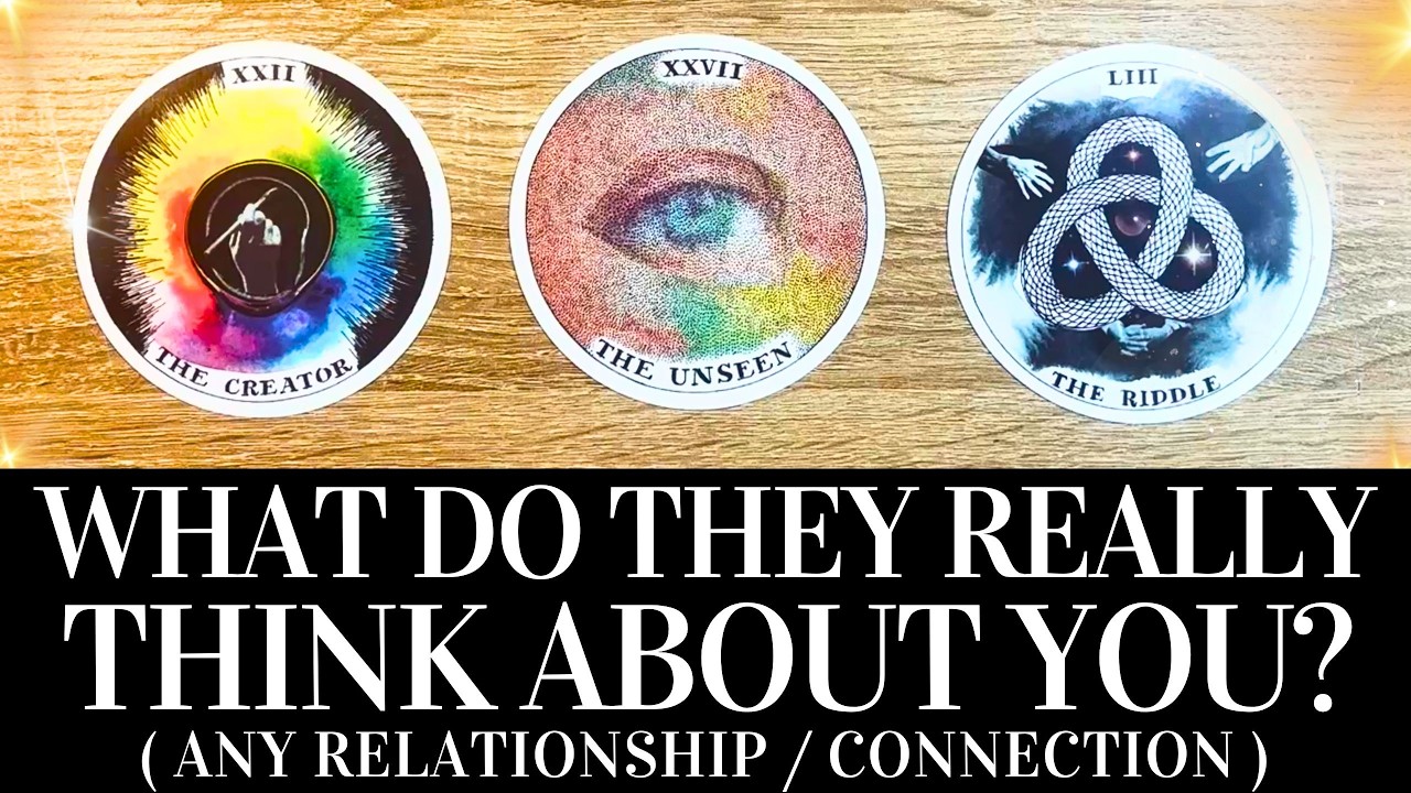 PICK A CARD 🔮 🤔 WHAT DO THEY REALLY THINK ABOUT ME? 🤔 🔮 Platonic/Romantic/Family/Work Tarot Reading