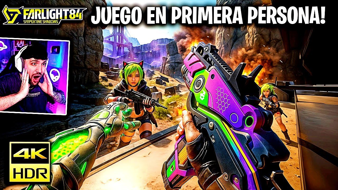 Jugué el MODO PRIMERA PERSONA de FARLIGHT 84 y las partidas son INCREIBLES! 😎 Graficos al MAXIMO
