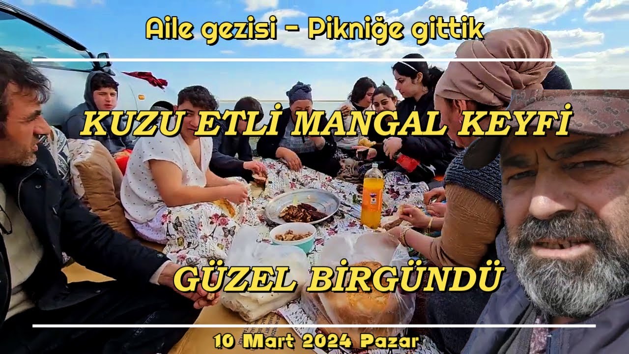 AİLEM İLE ADALARDA PİKNİK YAPTIK - KUZU ETLİ MANGAL KEYFİ