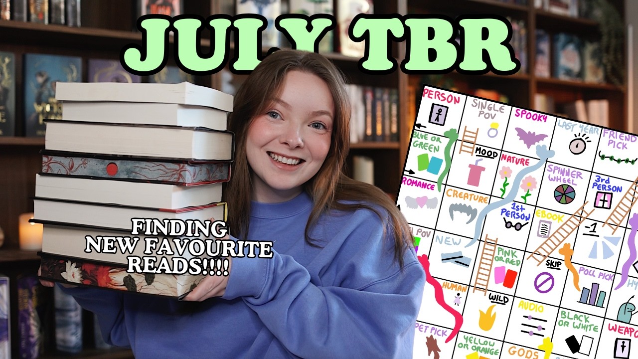 anticipated reads 🤝 my July tbr game! will this be the best reading month?