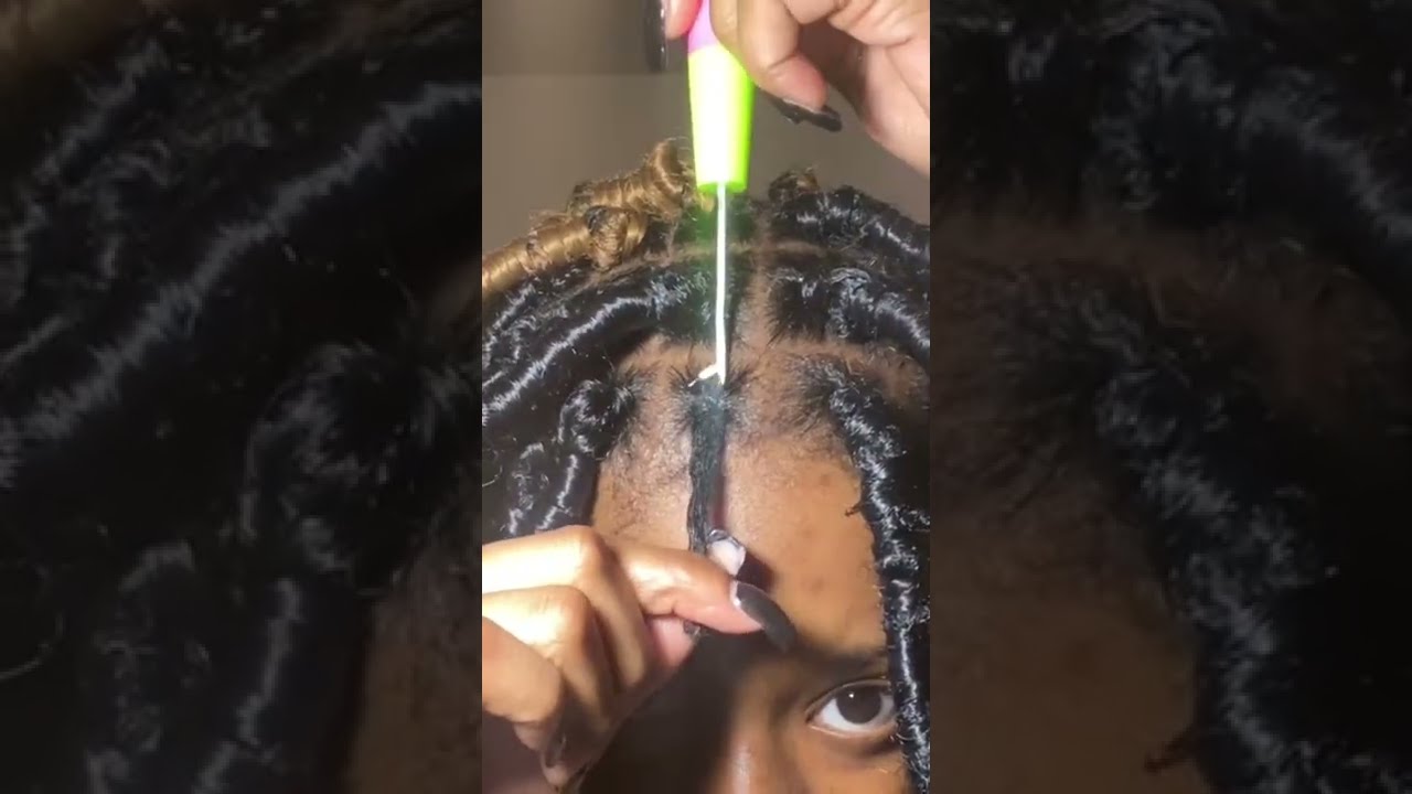 🔥Faux Locs Tutorial - Save Money💲💲💲 #shorts