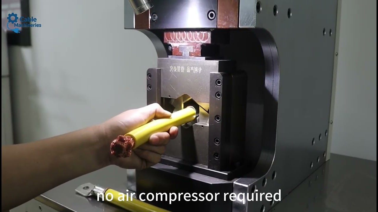 KK Servo Terminal Crimping Machine | Pure Servo Drive for Large Gauge Terminals (10T–50T)