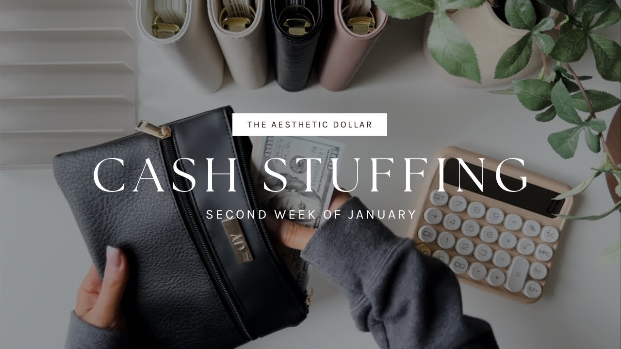 Cash Stuffing + Savings Challenges | $1,315 | January No. 2 | Dave Ramsey Inspired