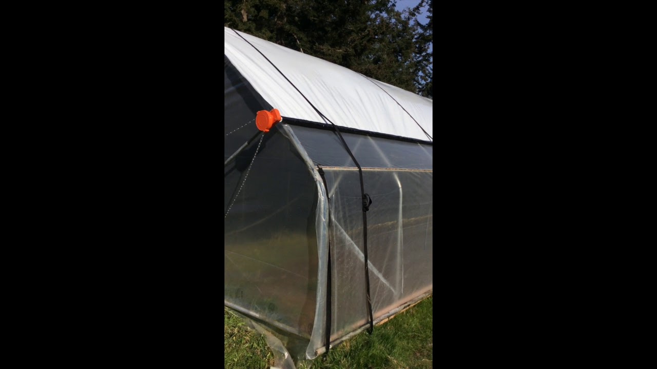 Greenhouse Chain Pull Crank In Action
