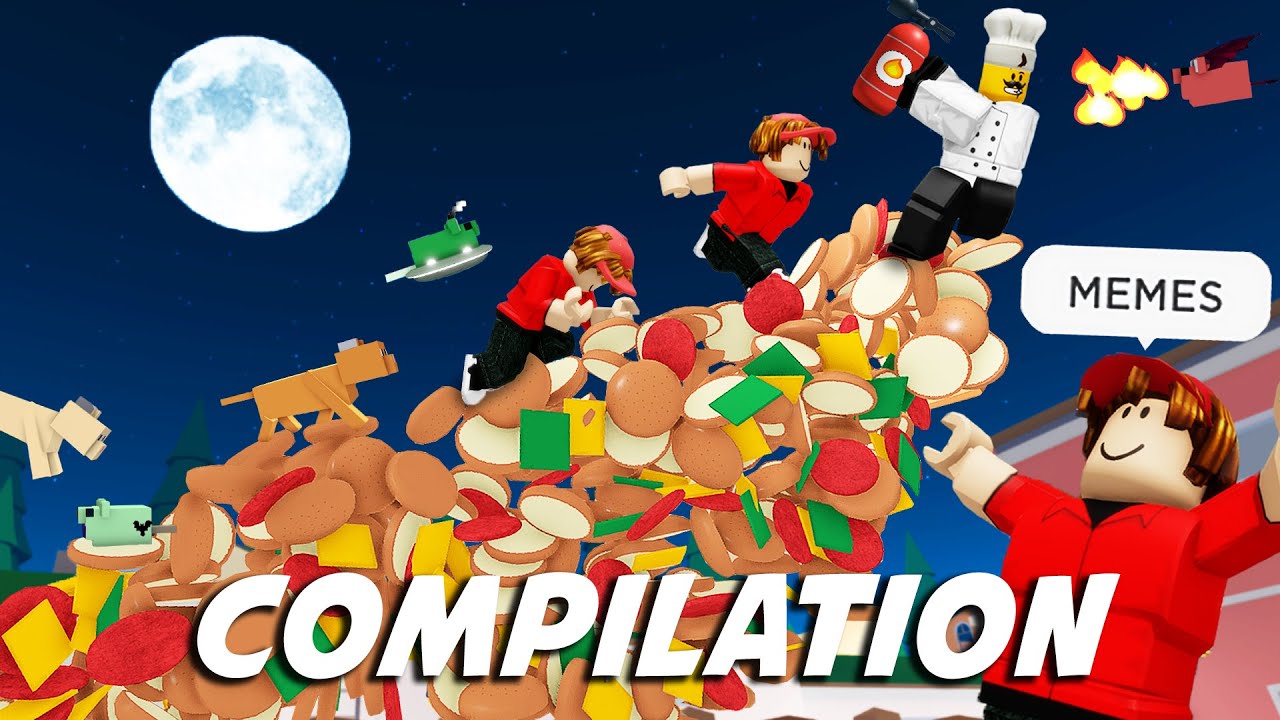 ROBLOX Cook Burgers Funniest Moments (COMPILATION) 🍔