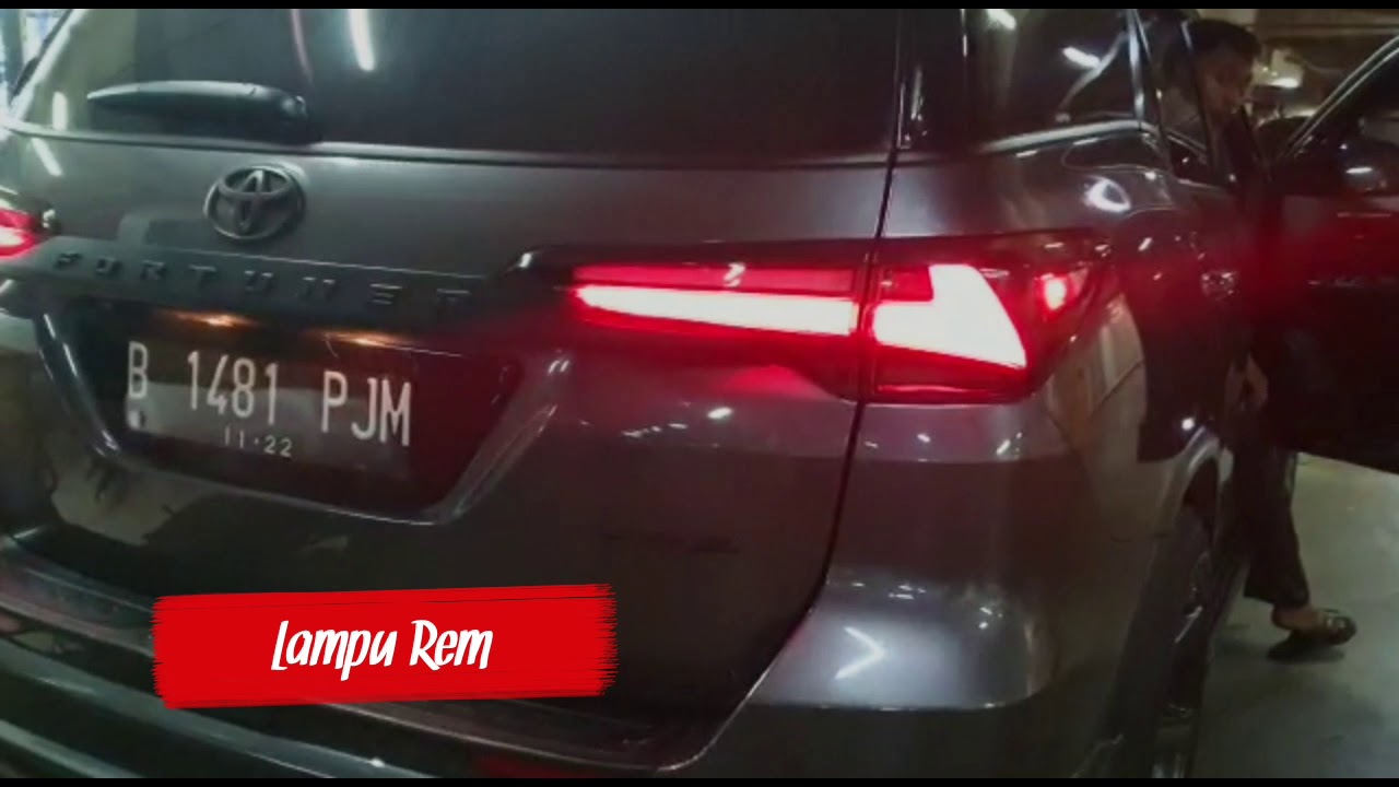 Stoplamp VRZ Lexus Fortuner tampilan seperti Lexus NX