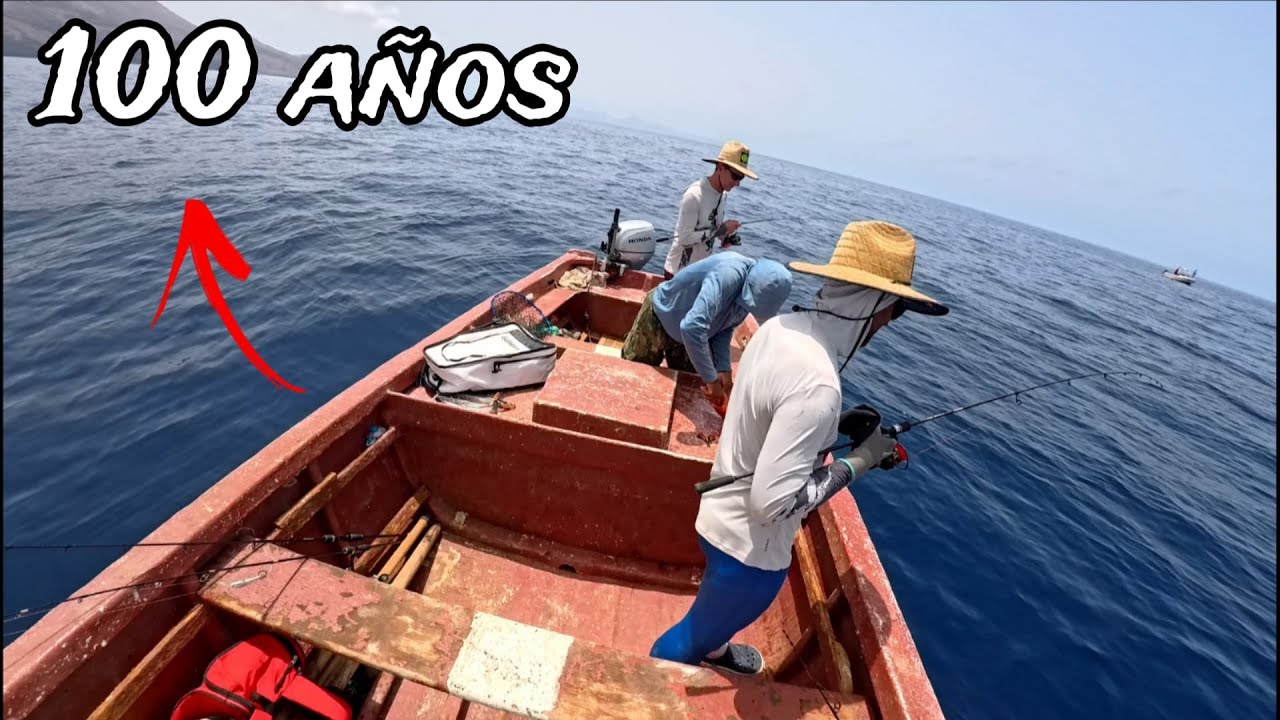 ¡Pescando en un Barco de 100 Años! – Jigging Extremo en Alta Mar