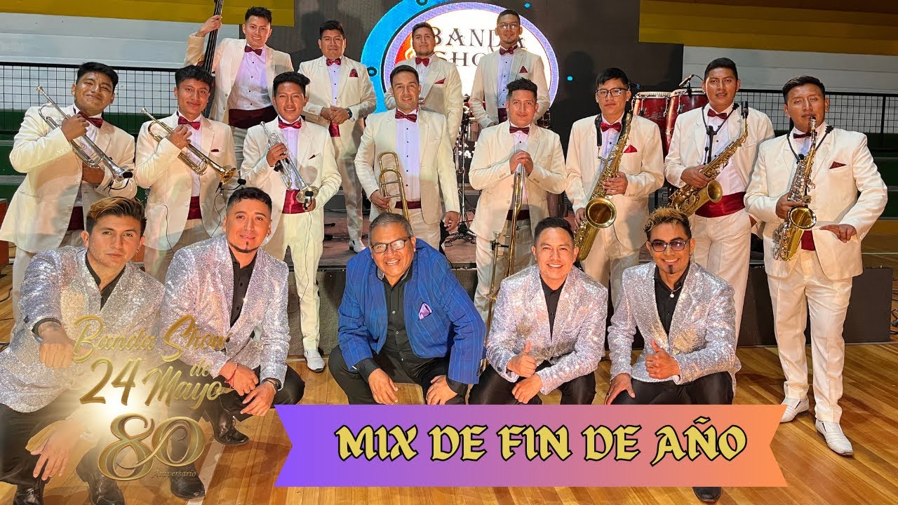 24 de Mayo - Banda Show - Mix de CUMBIAS para bailar