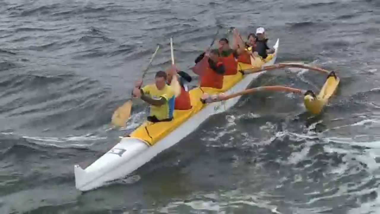 Härtetest beim Hiddensee-Marathon: Baltic Outrigger Challenge Rügen 2014
