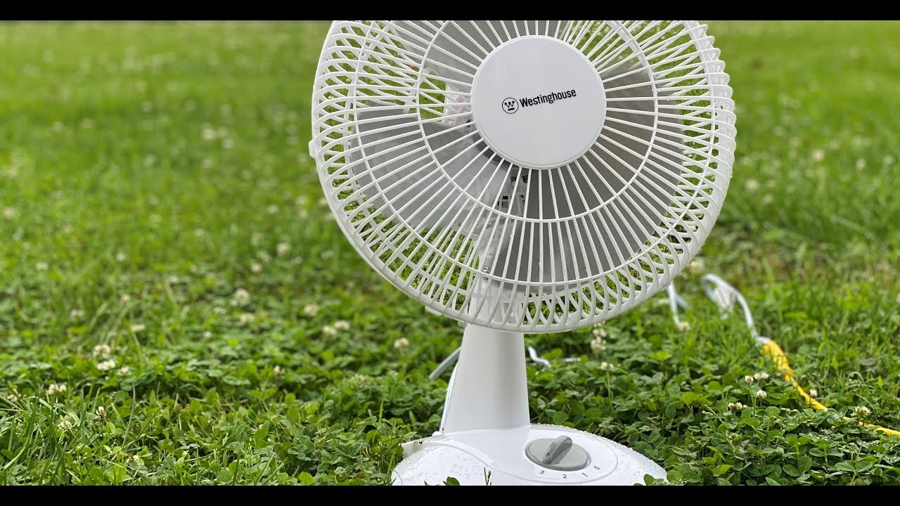 Westinghouse Desk Fan Destruction