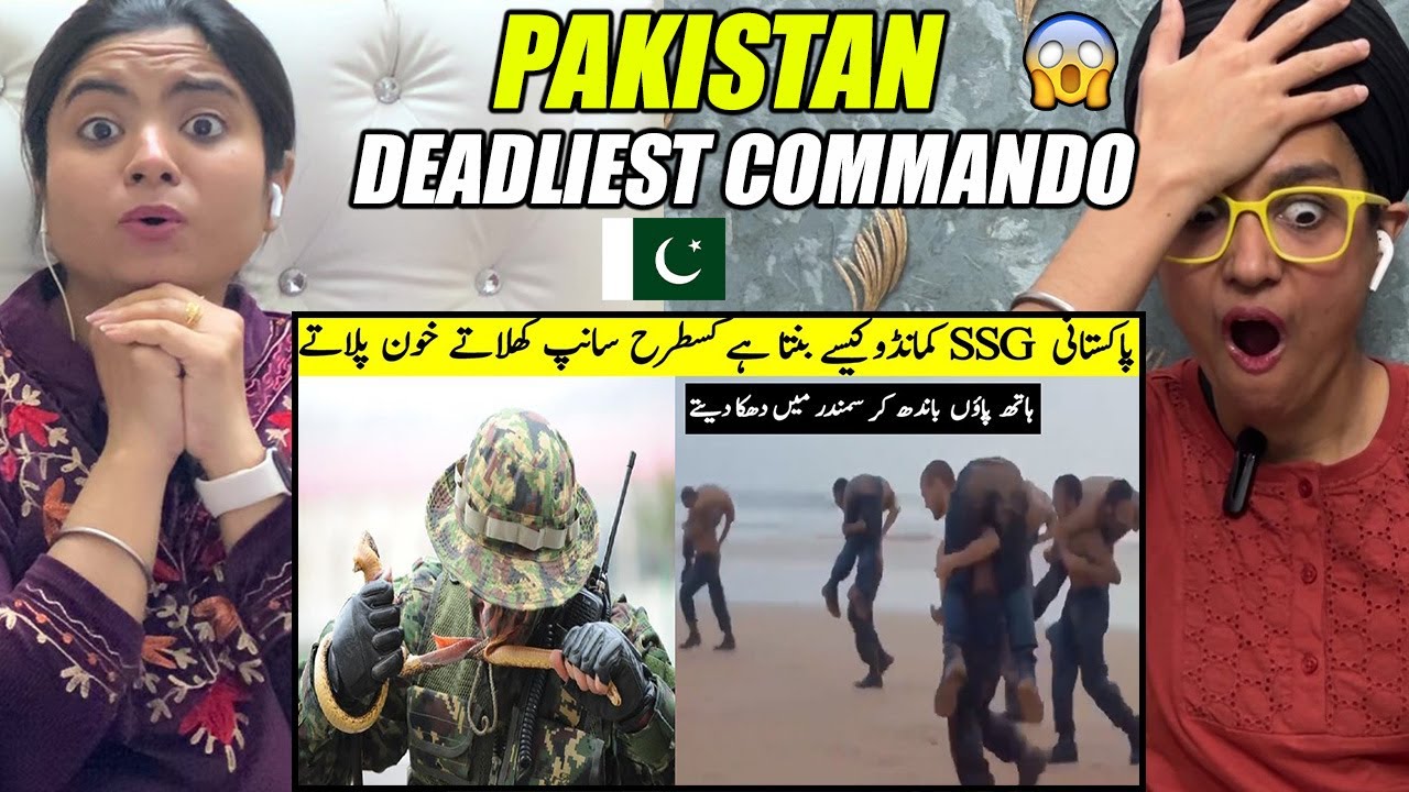 Indians React to پاک فوج کے کمانڈو کی سخت ترین ٹریننگ What Makes Pakistani Commando The Best