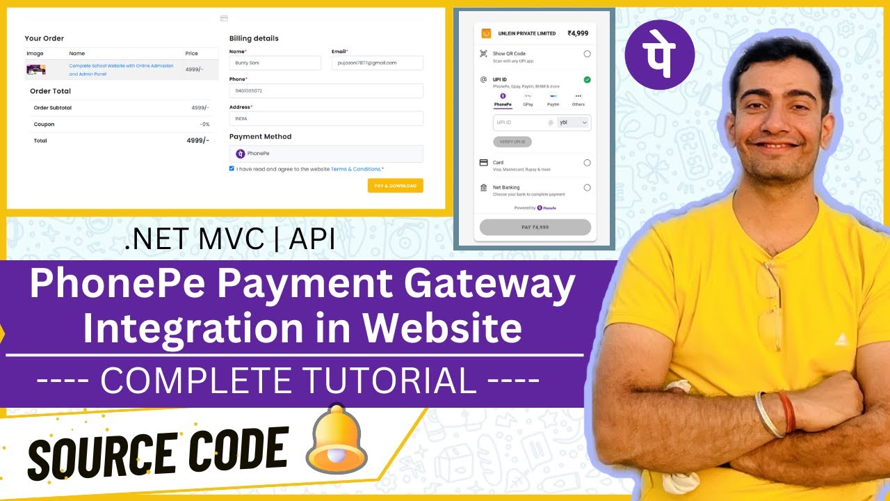PhonePe Payment Gateway Integration on Your Website