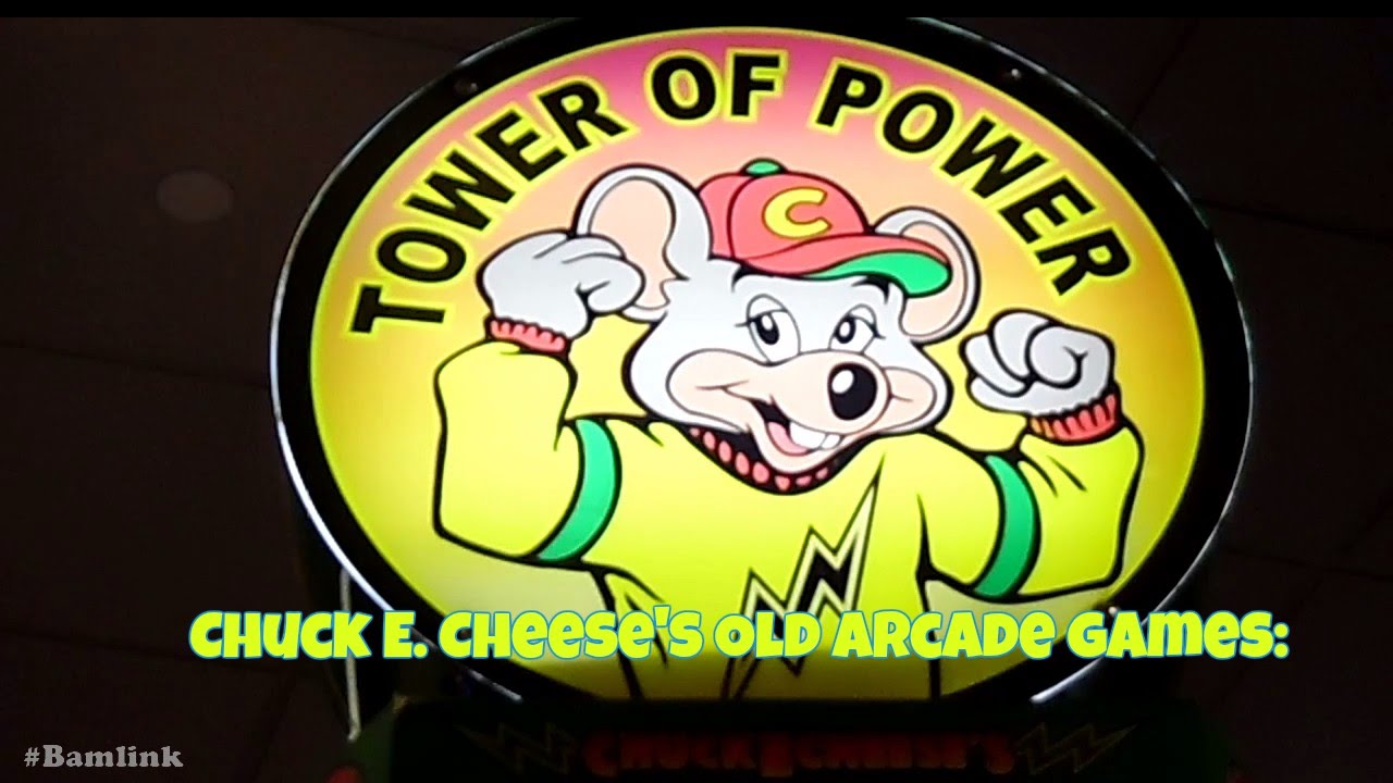 Old Chuck E. Cheese's Arcade Games: Tower of Power