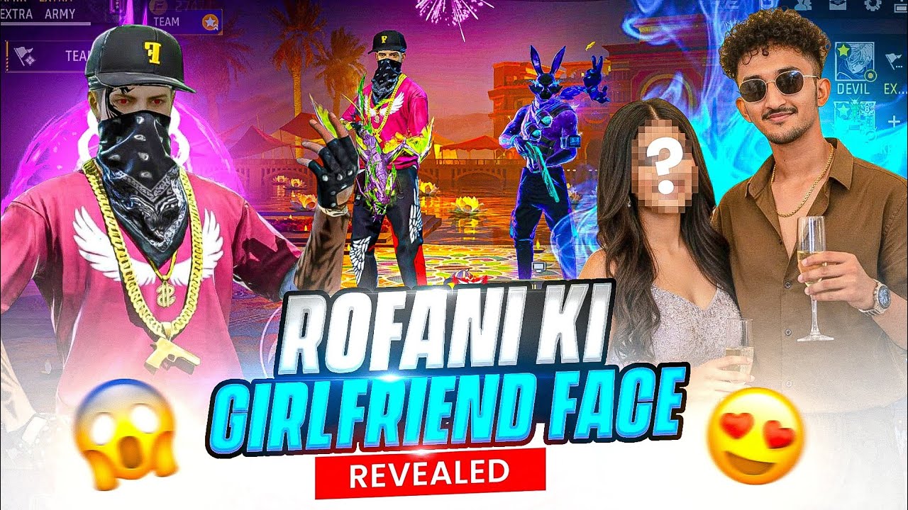 Rofani ✨😳 GF REVEAL 😱😱 #freefire #freefiremax #freefireindia 