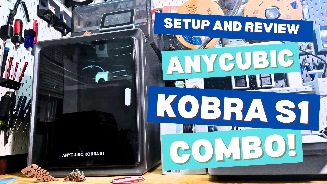 Anycubic Kobra S1 Combo - First Prints, Impressions & Early Adopter Insights!