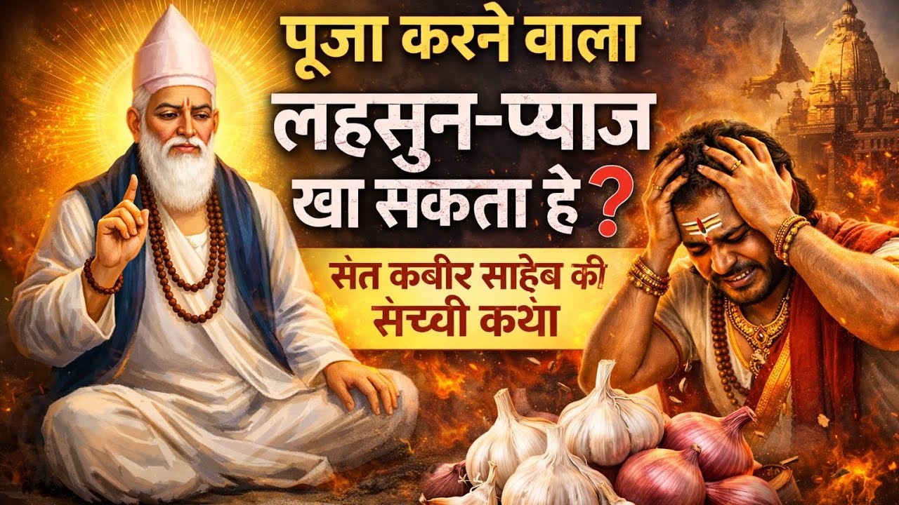 संत कबीर साहेब की शिक्षा: भोजन, भक्ति और संयम | #guruji #viral #santo 
