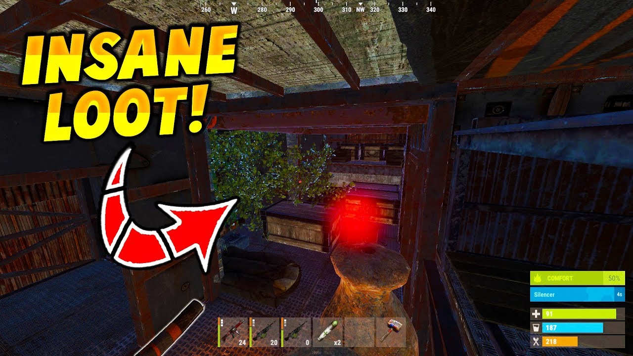RAIDING A HUGE JACKPOT BASE! - Rust VANILLA Raids