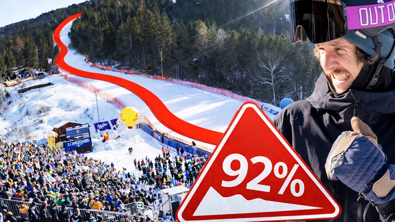 Kandahar: Deutschlands steilste (92%) Ski-Abfahrt