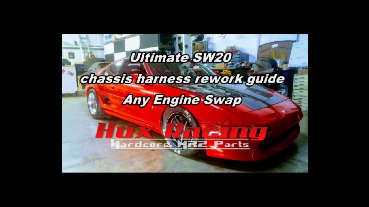 SW20 MR2 chassis harness rework: Prep for Stand Alone ECU