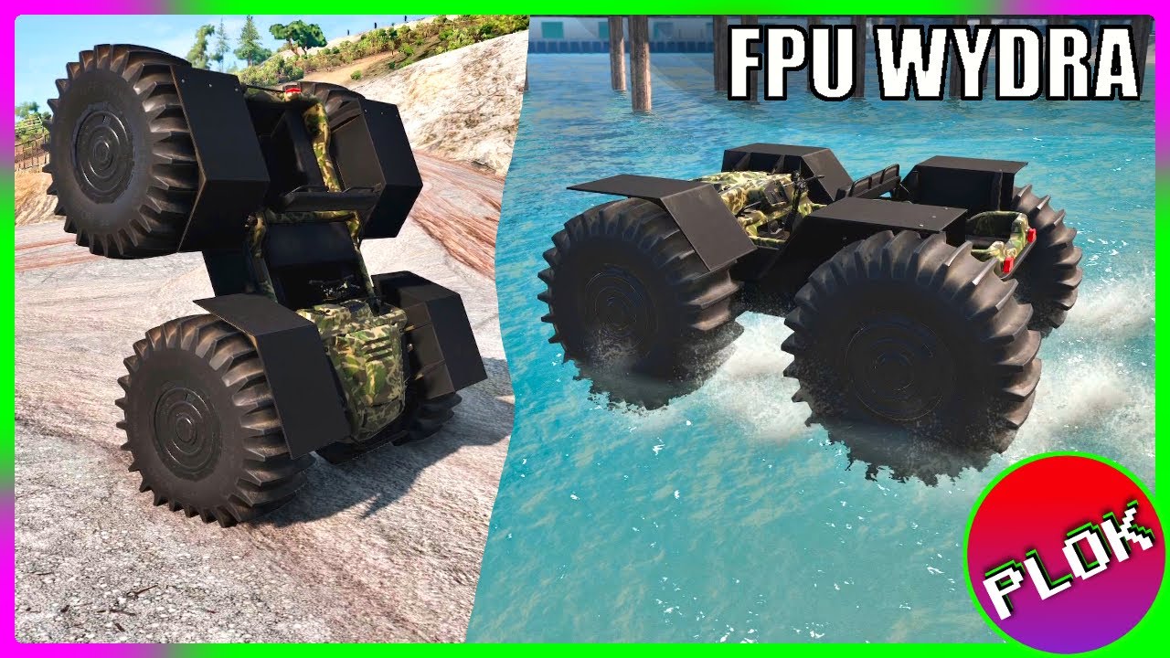 FPU Wydra is the Amphibious WHEELIE KING! - BeamNG.drive v0.27 Update