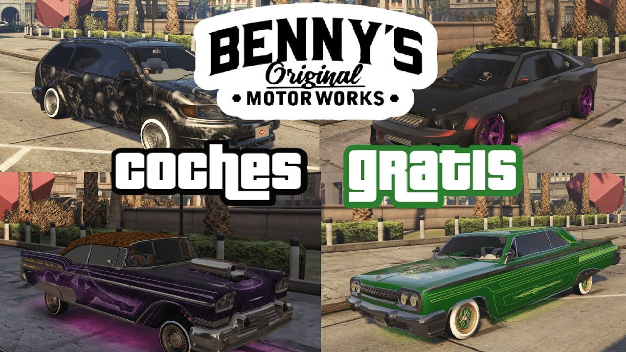 Coches GRATIS para el taller de BENNY'S (De la calle)