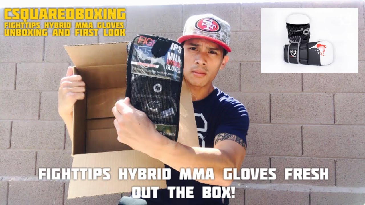 FIGHTTIPS Hybrid MMA Gloves- UNBOXING AND FIRST LOOK!