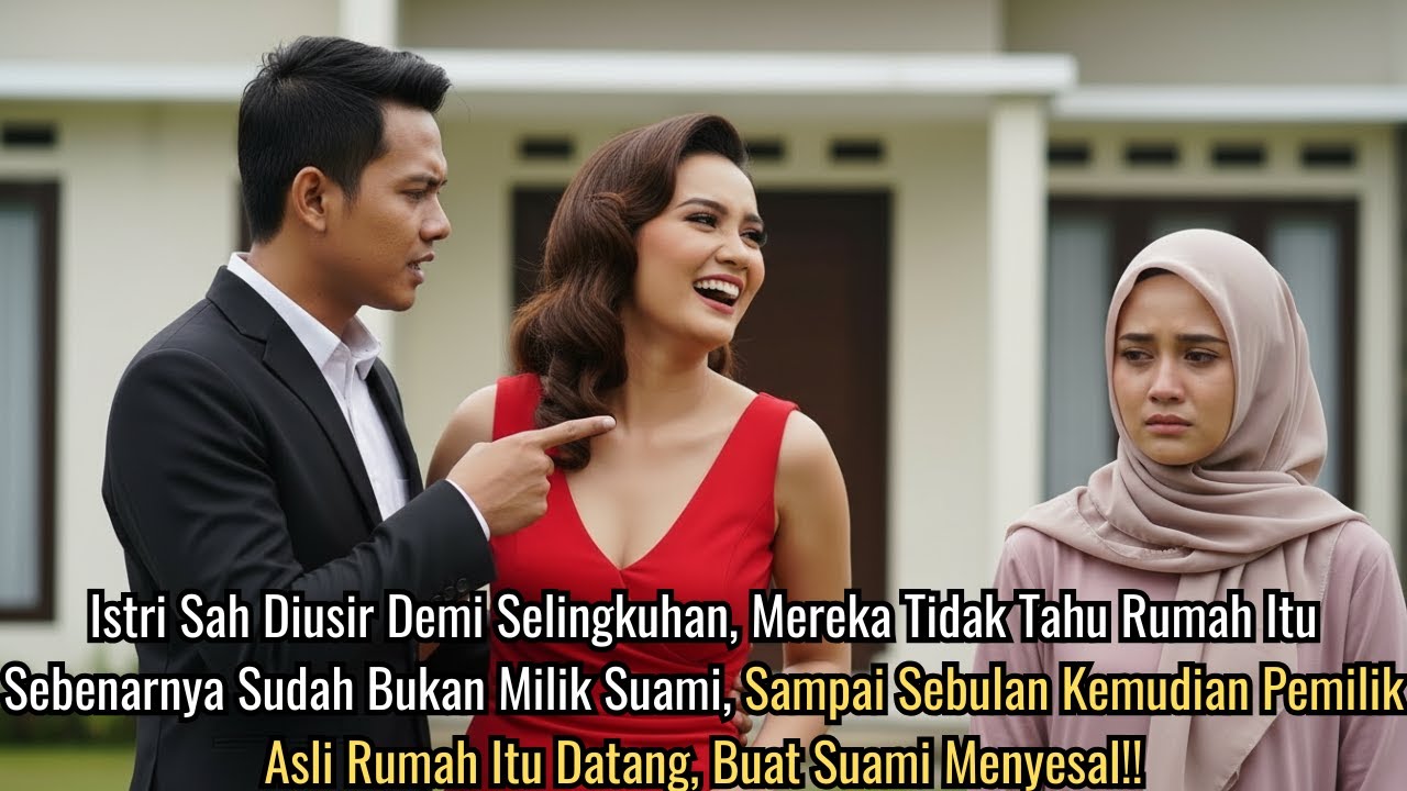 Istri Sah Diusir Demi Selingkuhan, Sebulan Kemudian Pemilik Asli Rumah Itu Datang, Buat Suami nyesal