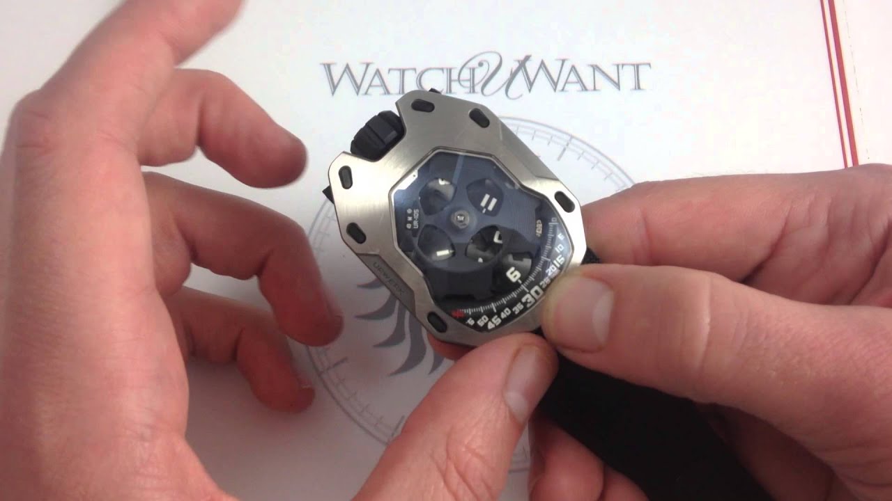 Urwerk UR-105M Iron Knight Luxury Watch Review