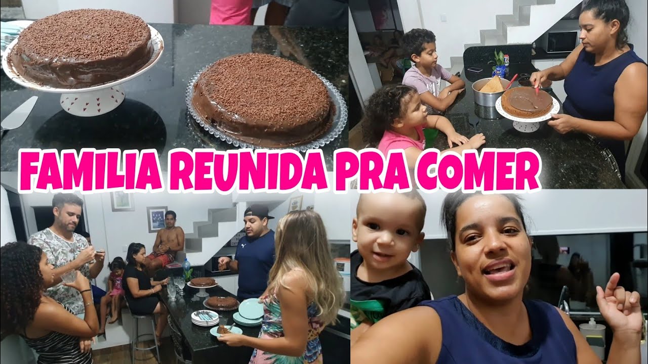 FIZ O BOLO DE KAREN MUNHOZ DEU MUITO CERTO! TODA A FAMILIA VEIO ESPERIMENTAR E APROVOU.