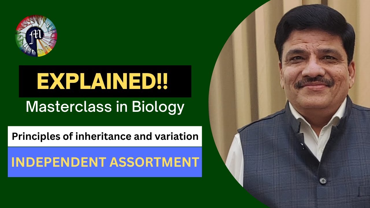 EXPLAINED - LINKAGE PART 1 - Principles of Inheritance & Variations by Dr. Sharma for NEET Aspirants