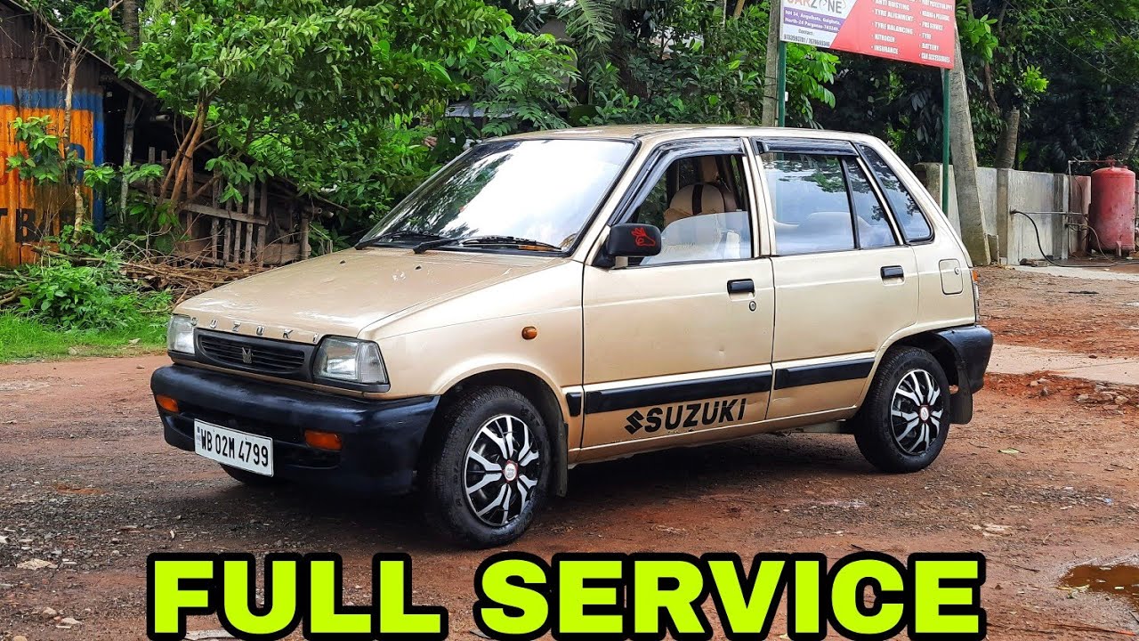 MARUTI 800 SERVICE & ENGINE FLUSH