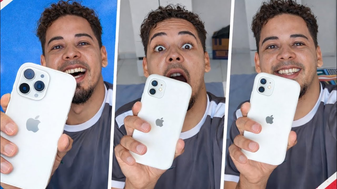 COMPREI UM IPHONE NOVO!!