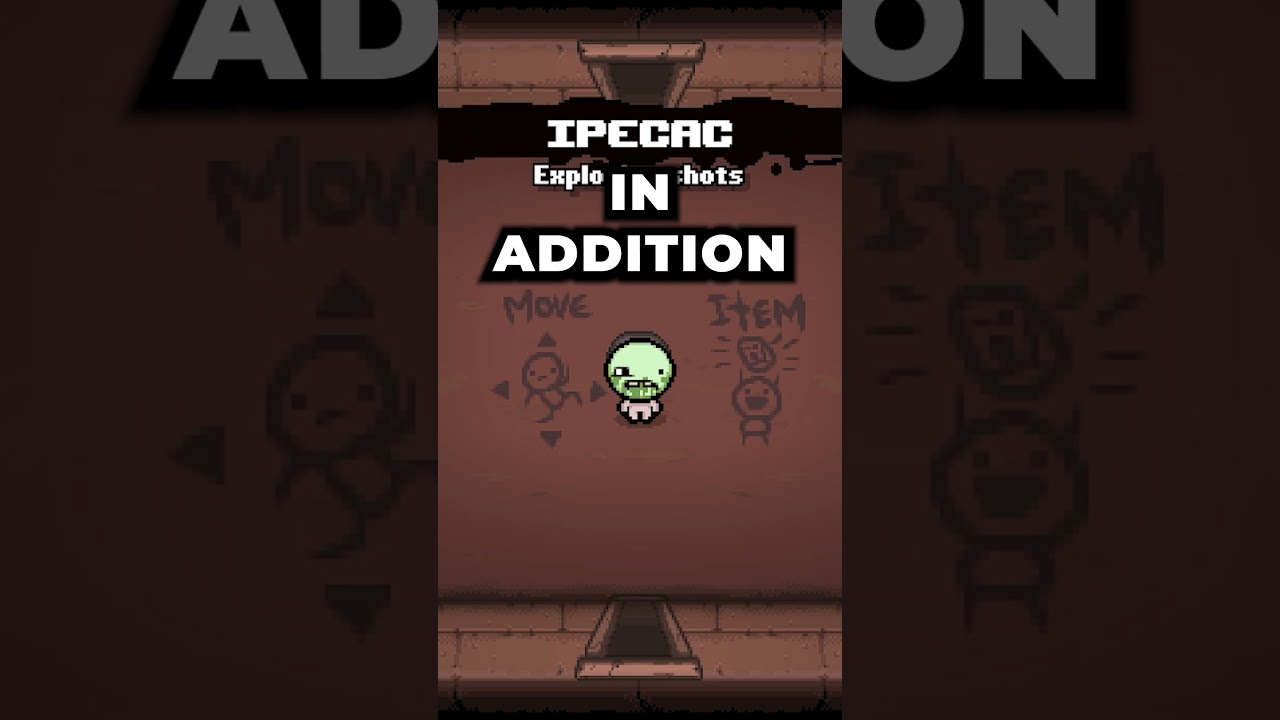 taking Ipecac in the binding of isaac? (Part 1)