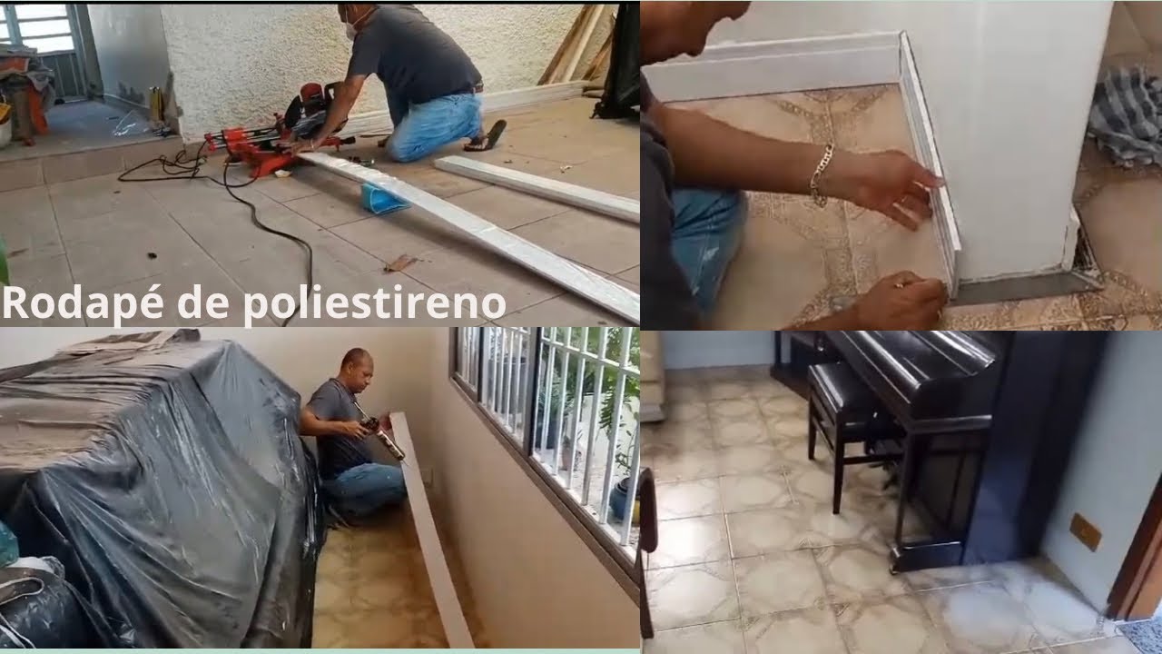 Rodapé de Poliestireno