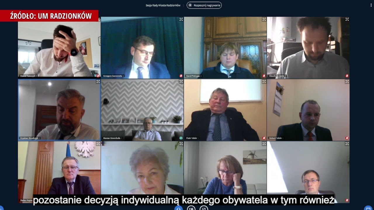 Radny z Radzionkowa: Stop segregacji sanitarnej (14.12.2021)