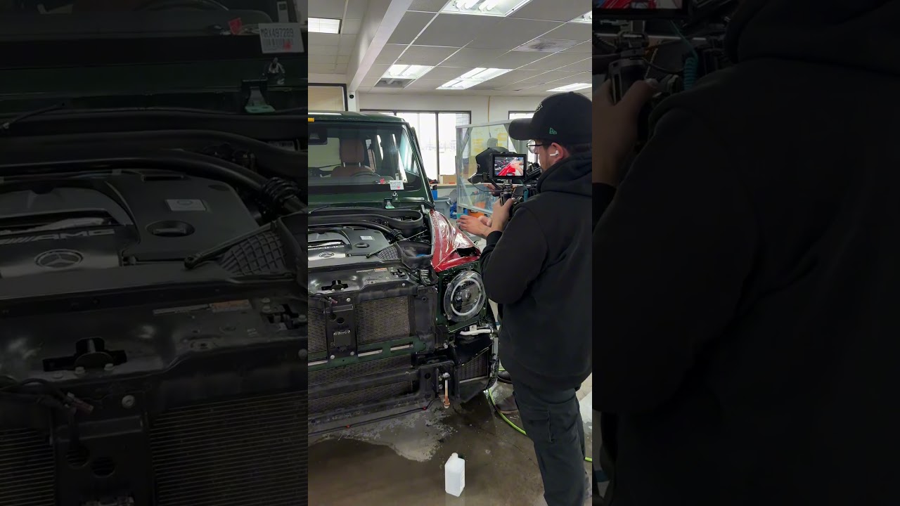 Color Matching a G63 AMG to a private jet!