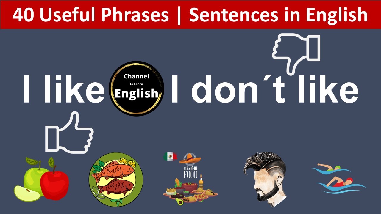 I Like vs I Don’t Like in English | Learn to Talk About Your Preferences