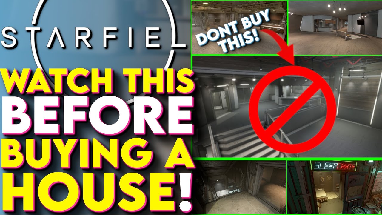 Best HOMES You Can Buy In Starfield! - ALL Homes & Apartment Locations In Starfield (Starfield Tips)
