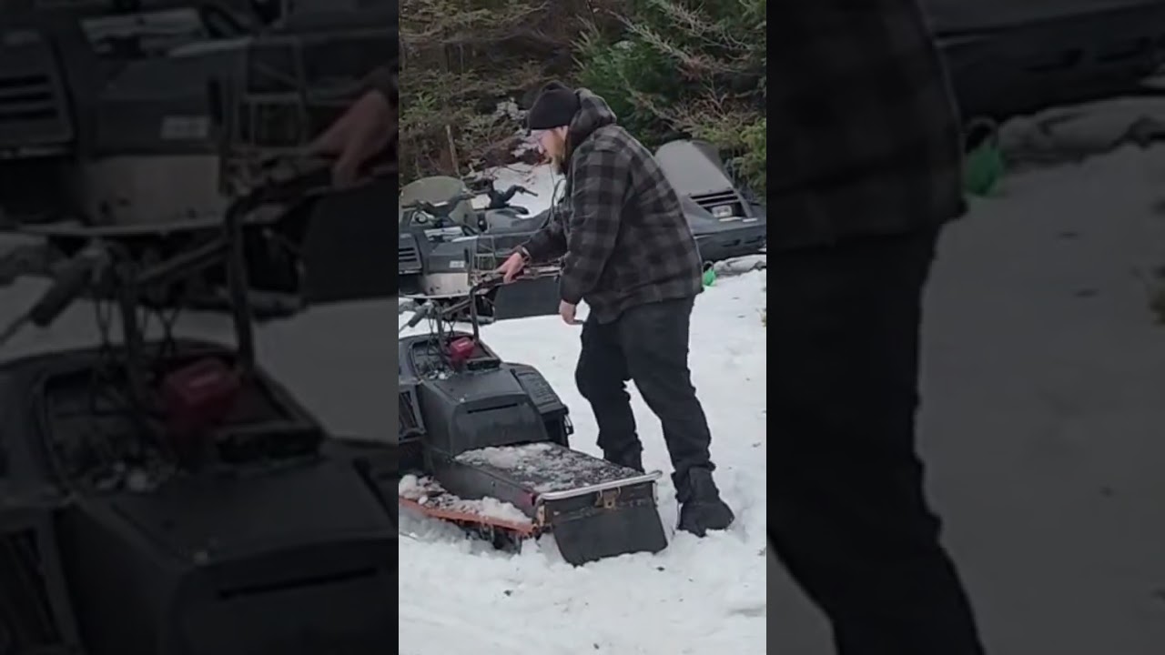 Этот старый Yamaha Bravo отказывается умирать ❄️🔥