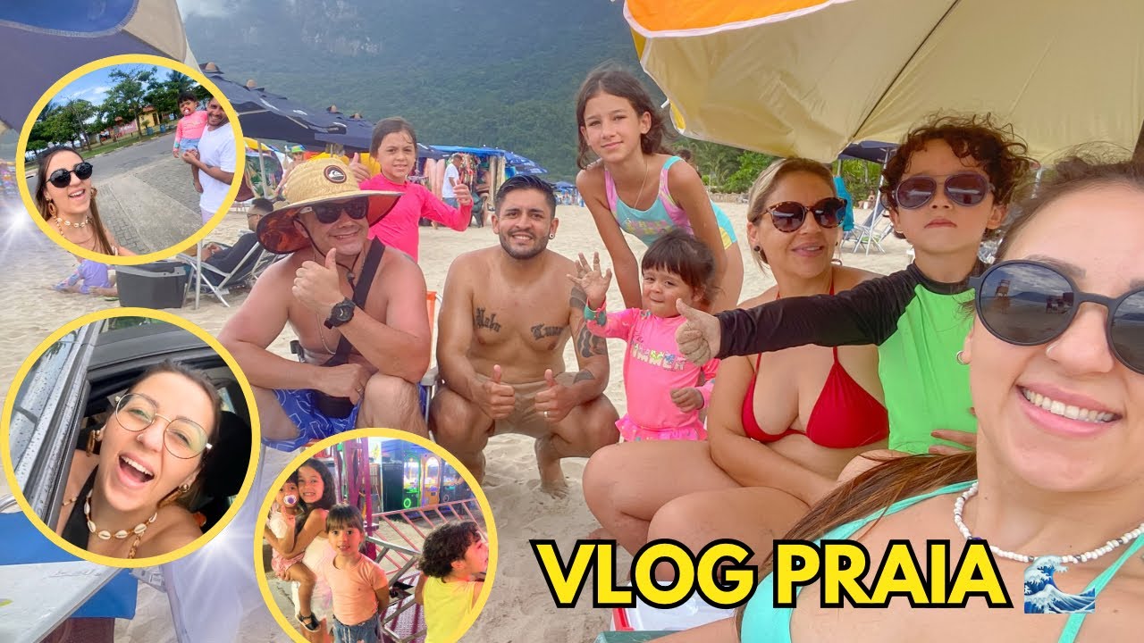 VIAJAMOS PRA PRAIA / LUNA DIRIGIU UM CARRO