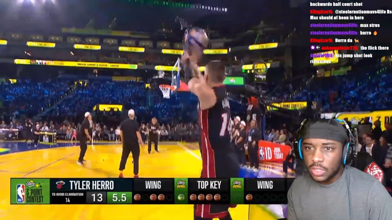 REACTING TO FULL NBA 3 Point Contest - All Star Weekend 2025!