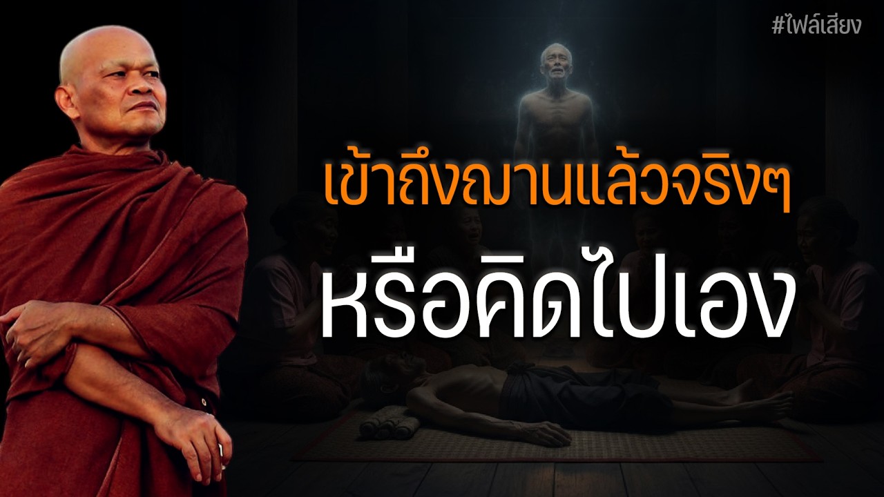 เข้าถึงฌานแล้วจริงๆ หรือคิดไปเอง  #หลวงพ่อมานพ