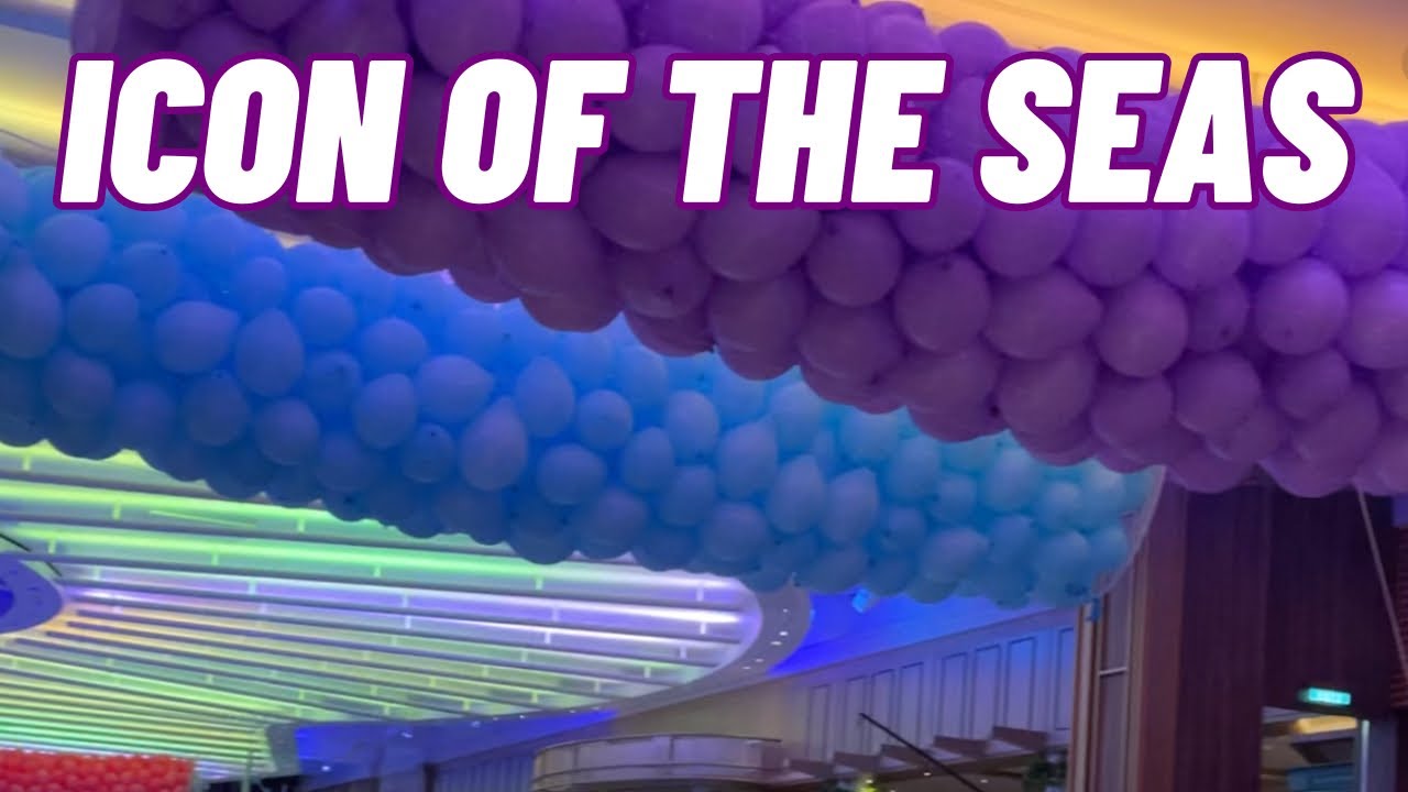 Icon of the Seas | Welcome Balloon Drop Experience!