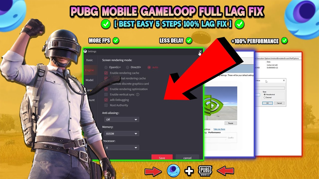 New Gameloop PUBG Mobile Lag & FPS Drop Fix 2026 | Best Settings Revealed (HINDI)
